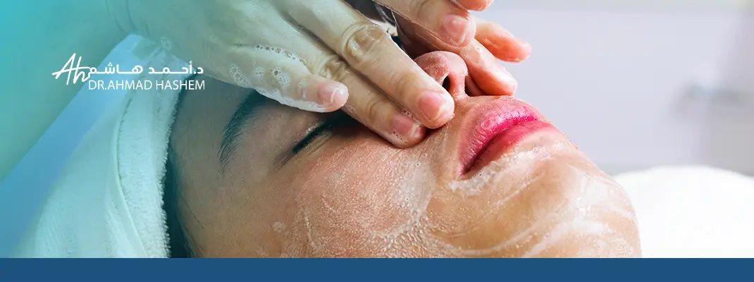 متى يتقشر الوجه بعد التقشير البارد