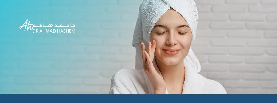 روتين العناية بالبشرة المختلطة الأسبوعي