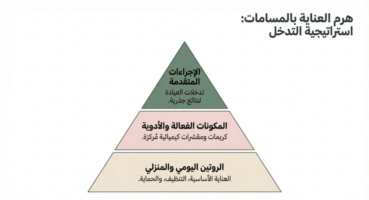 علاج المسامات بالوجه 03