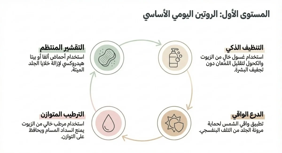 علاج المسامات بالوجه 04
