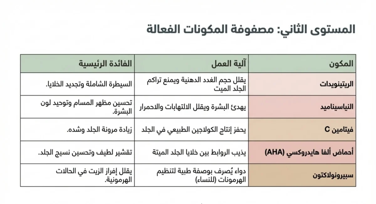علاج المسامات بالوجه 05