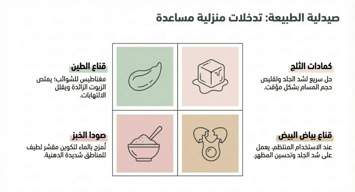 علاج المسامات بالوجه 06