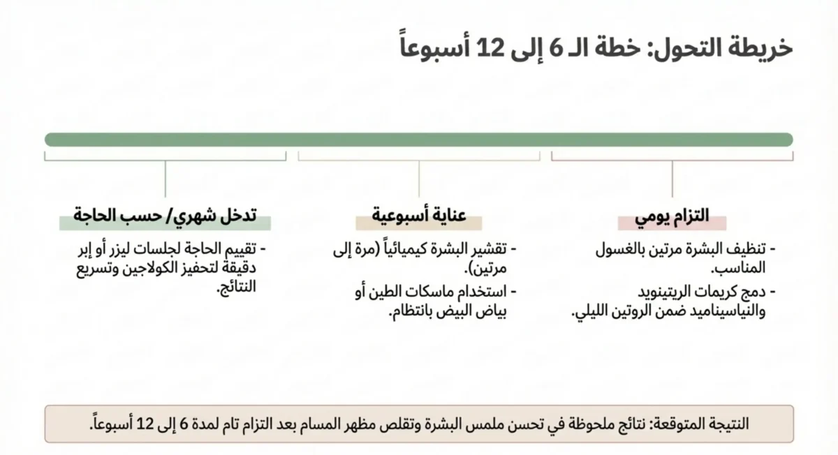 علاج المسامات بالوجه 10