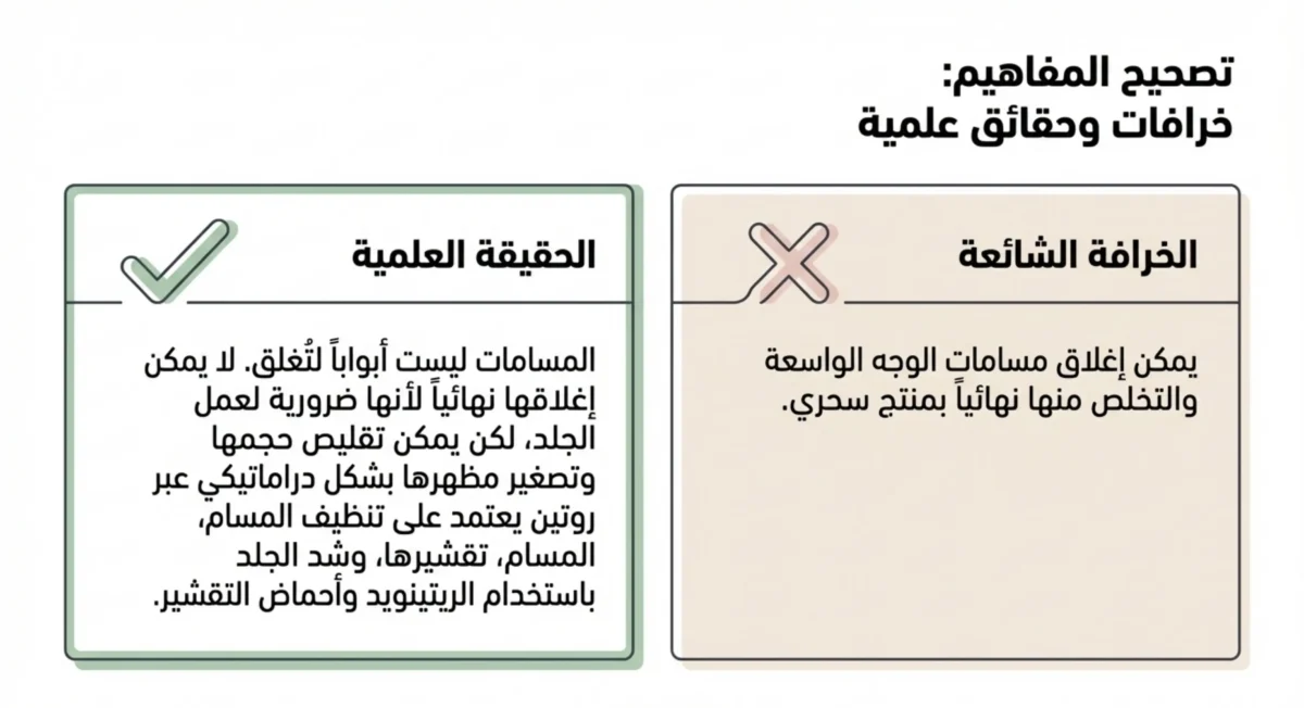 علاج المسامات بالوجه 11