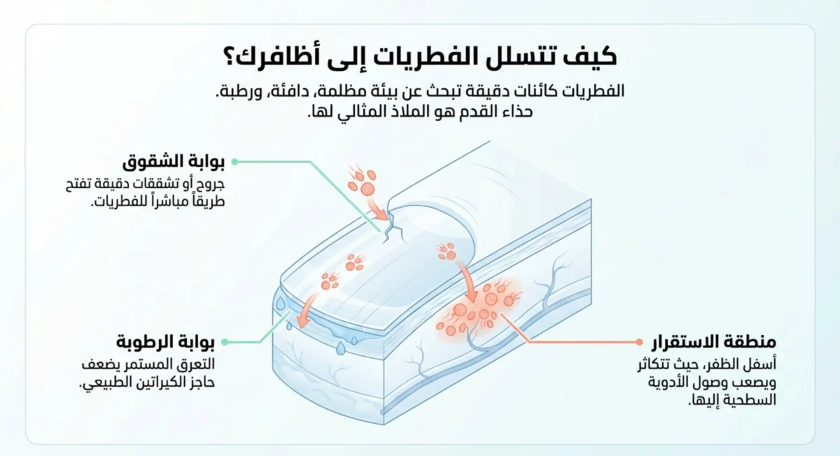 فطريات الأظافر 01