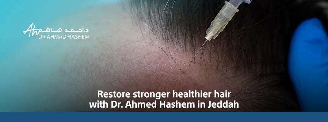 Restore stronger healthier hair with Dr. Ahmed Hashem in Jeddah